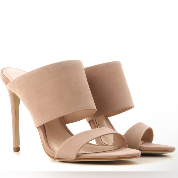 Steve Madden Shoes - STEVE MADDEN Mallory Blush Nubuck Sandals